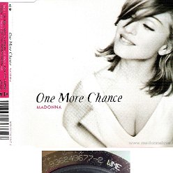 1995 One more chance - CD maxi single (3-trk) - Cat.Nr. 9362-43677-2 - Germany (936243677-22 0401 on back of CD)