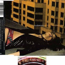 1999 Nothing really matters  - CD maxi single (4-trk) - Cat.Nr. 9362 44620 2 - Germany (9362446202 A on back of CD)