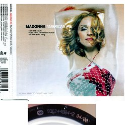 2000 American pie  - CD maxi single (5-trk) - Cat.Nr. 9362 44864-2 - Germany (9362 44864-2 on back of CD)
