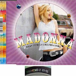 2001 What it feels like for a girl  - CD maxi single (4-trk) - Cat.Nr. 9362-42365-2 - Germany (936242365-2 0301 on back of CD)
