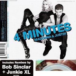 2008 4 Minutes  - CD maxi single (3-trk) - Cat.Nr. W803 CD2 - UK (EDC Blackburn Ltd on back of CD + W803CD2)