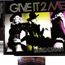 2008 Give it 2 me -  CD maxi single (3-trk) - Cat.Nr. 9362 49838-9 - Germany (936249838-9 V01 on back of CD)