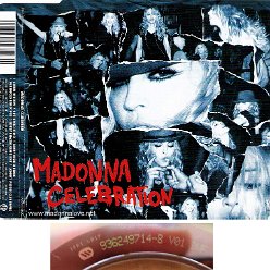 2009 Celebration - CD maxi single (6-trk) -  Cat.Nr. 9362-49714-8 - Germany (9362-49714-8 VO1 DWF on back of cd)
