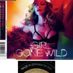 2012 Girl gone wild - CD maxi single (2-trk) -  Cat.Nr. 0602537015177 - Germany (Made In Germany by EDC on back of CD)