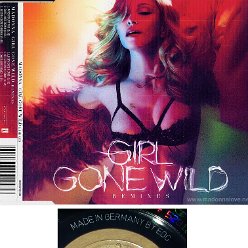 2012 Girl gone wild remixes - CD maxi single (8-trk) -  Cat.Nr. 0602537021536 - Germany (Made In Germany by EDC on back of CD)