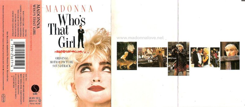 1987 Whos that girl Cassette Album - Cat.Nr. 925 6114 - Germany