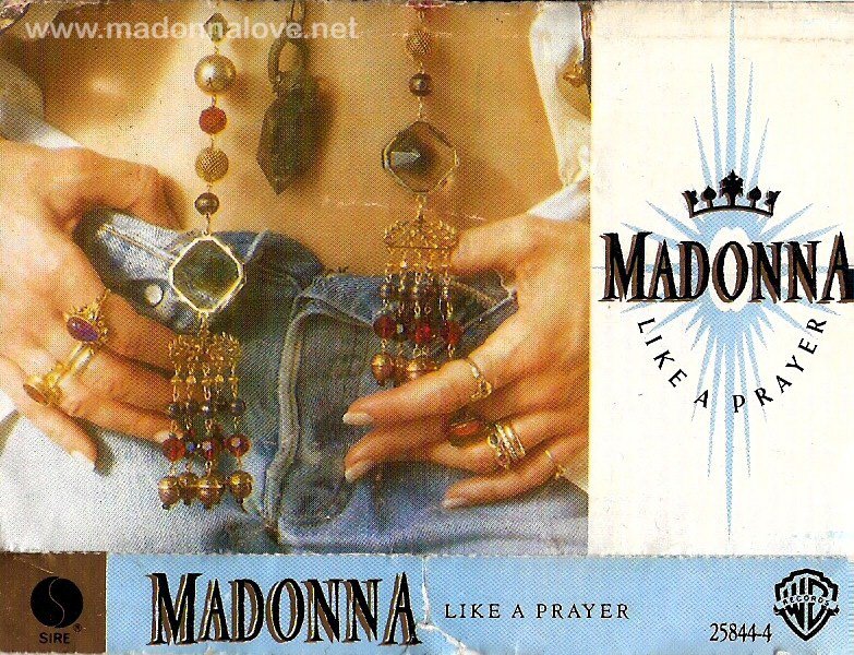 1989 Like a prayer Cassette Album - Cat. Nr. 25844-4 - Turkey