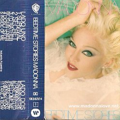 1994 Bedtime Stories Cassette Album - Cat.Nr. 9362-45767-4 - Argentina