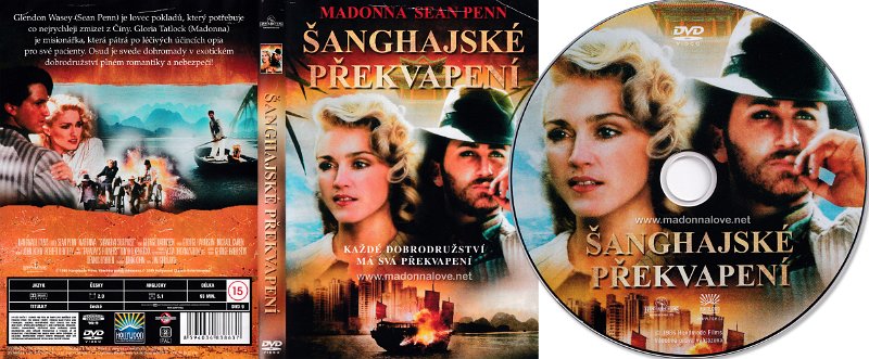 1986 (2009 release) Shanghai Surprise (Šanghajské překvapení) - EAN 8594034838637 - Czech Republic