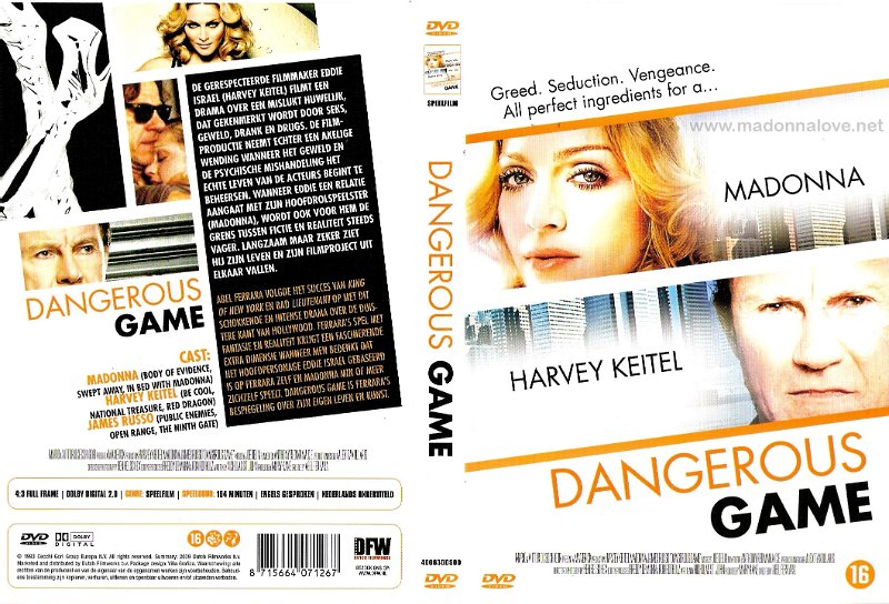 1993 (2009 released) Dangerous game - Cat.Nr. 40063DDS00 - Holland