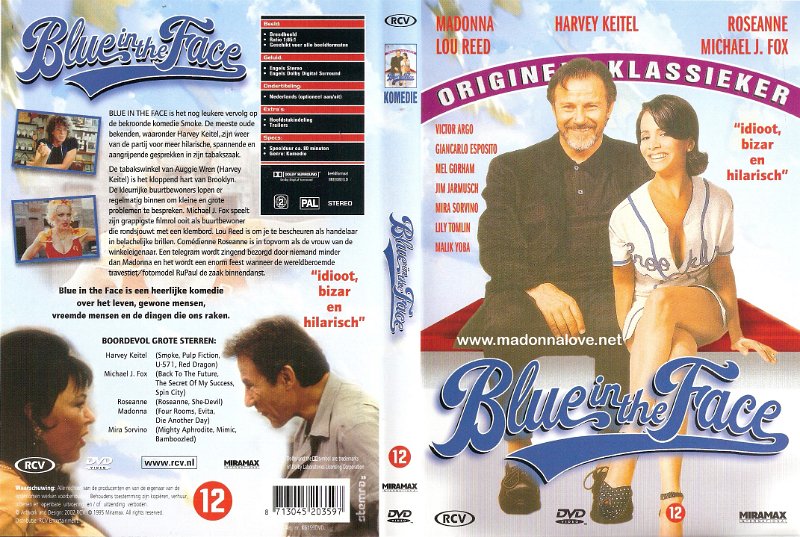 1995 Blue in the face - Cat.Nr. K6159DVD - Holland