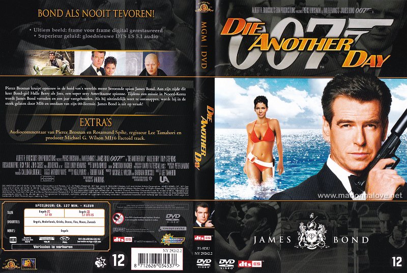2002 Die another day (1 disc) - Cat.Nr. NY 29262.2 Z9R - Holland