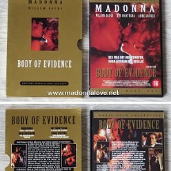 1993 Body of evidence (special double disc edition) - Cat.Nr. dvd99918 - Holland
