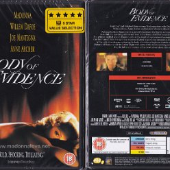 1993 Body of evidence - Cat.Nr. P8705DVD - UK