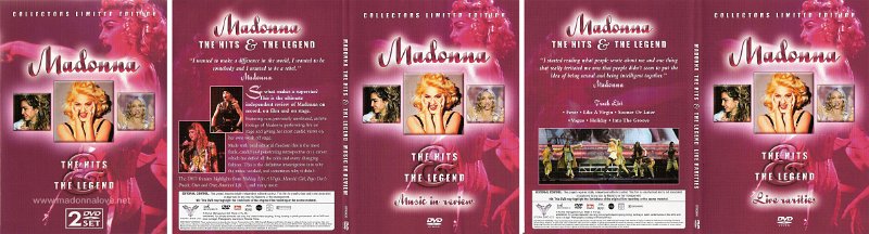 2004 Madonna The hits the Legend - UK