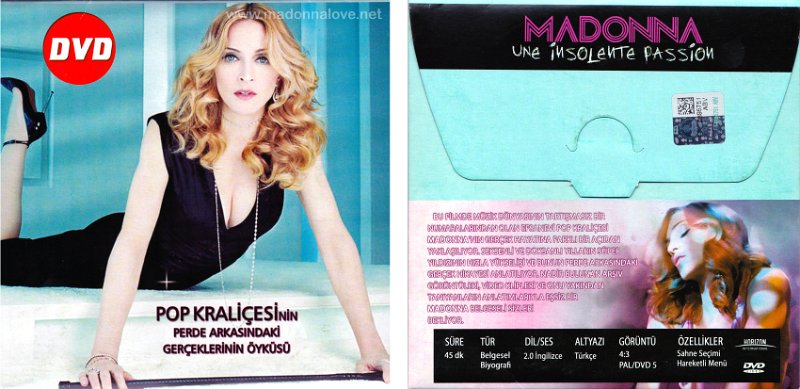 2013 Madonna Une insolente passion (cardbox sleeve) - Unknown Cat.Nr. - Turkey