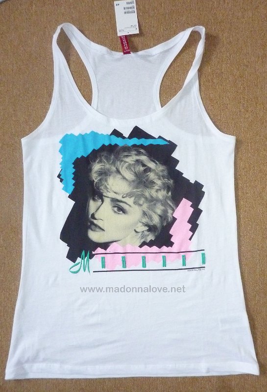 2010 - H&M True Blue white top