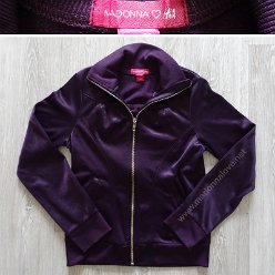 2006 - H&M Madonna tracksuit purple jacket (used)