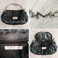 2007 - H&M - M by Madonna - Black Leather Handbag