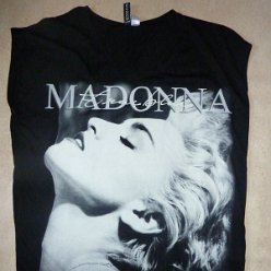 2009 - H&M Madonna shirt True Blue