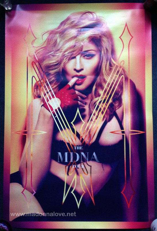 2013 - ICON Exclusive gift MDNA poster