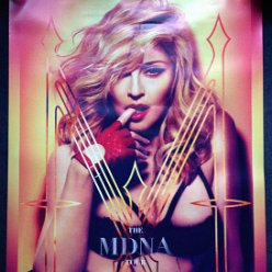 2013 - ICON Exclusive gift MDNA poster