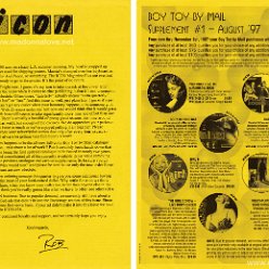 Boy toy by mail supplement #1 - August '97