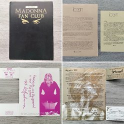 ICON fanclub folder - Welcome letters & flyer