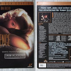 1992 - Body of evidence Laserdisc - Cat. Nr. ML102987 - USA