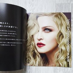 2017 - MDNA Skin - MDNA Skin onyx black flyer booklet (Japan)