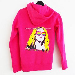 MadonnaLove merchandise - Hoodie pink (2023 Celebration tour edition)