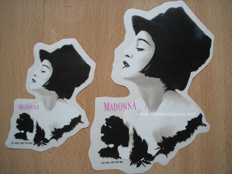 1990 - Blond ambition stickers