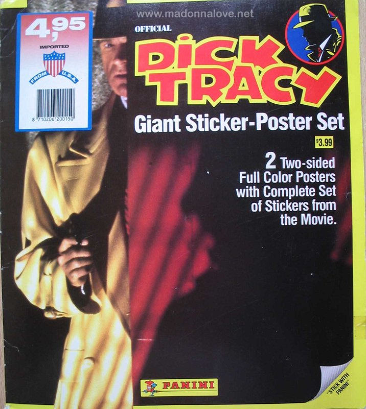 1991 - Dick tracy stickerbook