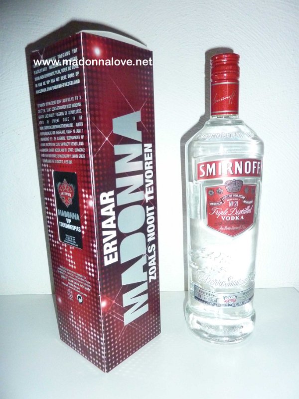 2012 - Smirnoff Madonna limited edition tour pack