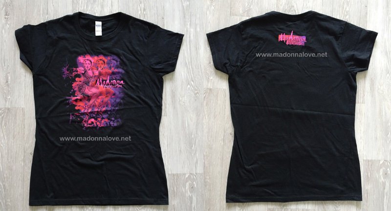 2016 - RebelHeart Tour exclusive DVD release T-shirt (black - women)