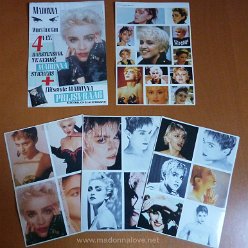 1987 - Official Sticker booklet - 4 sheets