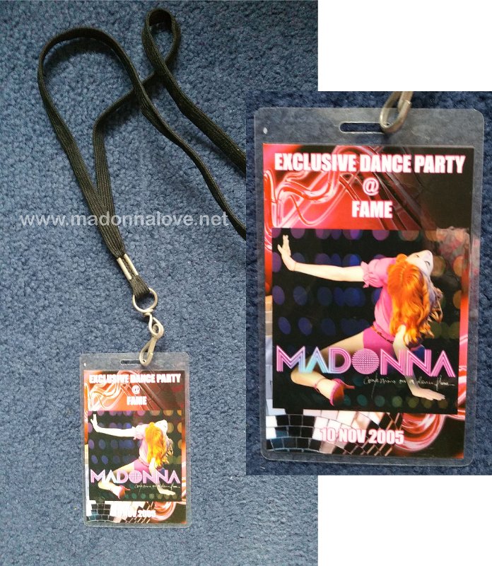 Confessions on a dance floor release party pass