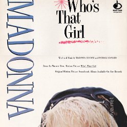 1987 Who's that girl official music sheet