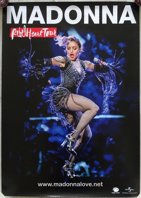 2017 RebelHeart Tour official promotional poster (DVD cover version)