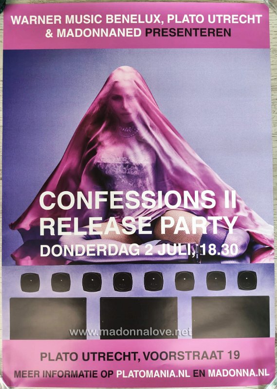 2026 - CONFESSIONS II promotional MadonnaNed poster