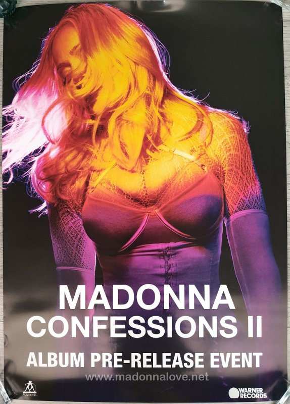 2026 - CONFESSIONS II promotional Warner poster