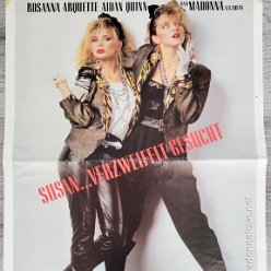 1985 Desperately seeking Susan (Susan... verzweifelt gesucht) - A3 size promo poster (Germany)