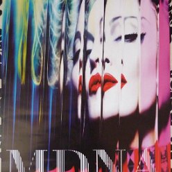 2012 MDNA promotional Poster