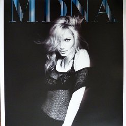 2012 MDNA tour official tourmerchandise poster