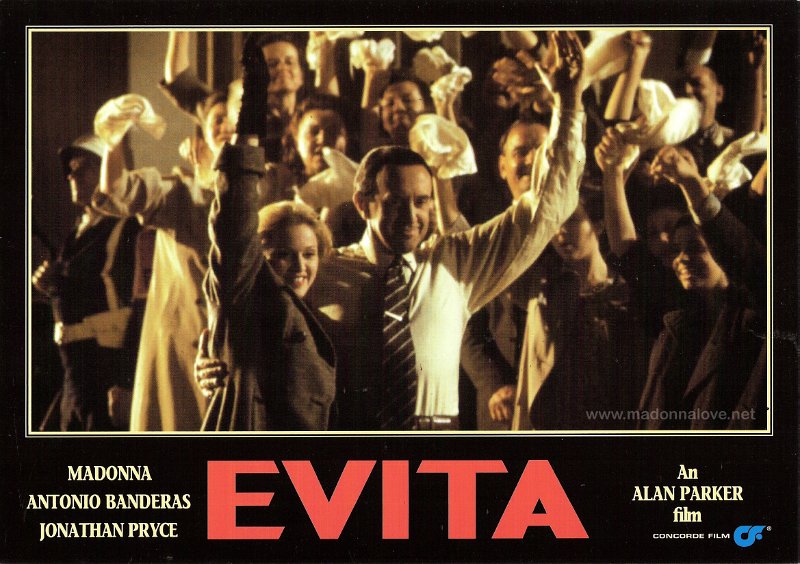 Official Movie Cards Evita (1)