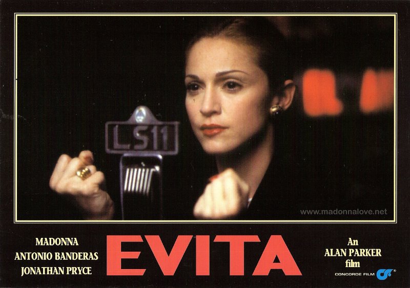 Official Movie Cards Evita (3)