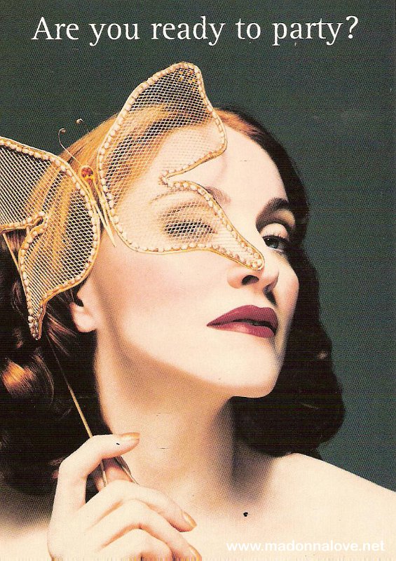 1999 - Maxfactor promotional postcard (1)