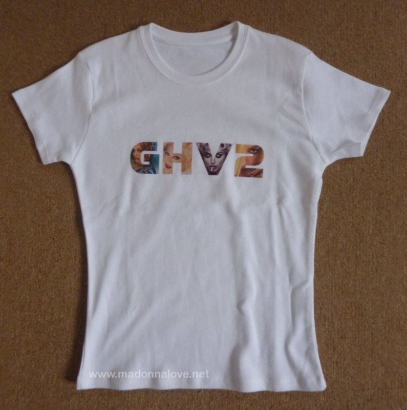 2001 - GHV2 promo babe white T-shirt