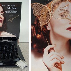 1999 - Maxfactor gold dust promotional display