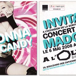 2008 - Hard Candy promotional cardbox flyer Olympia showcase